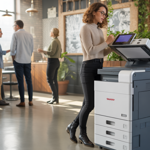 Location photocopieur Sharp BP-70C31EU : un choix stratégique pour les entreprises exigeantes