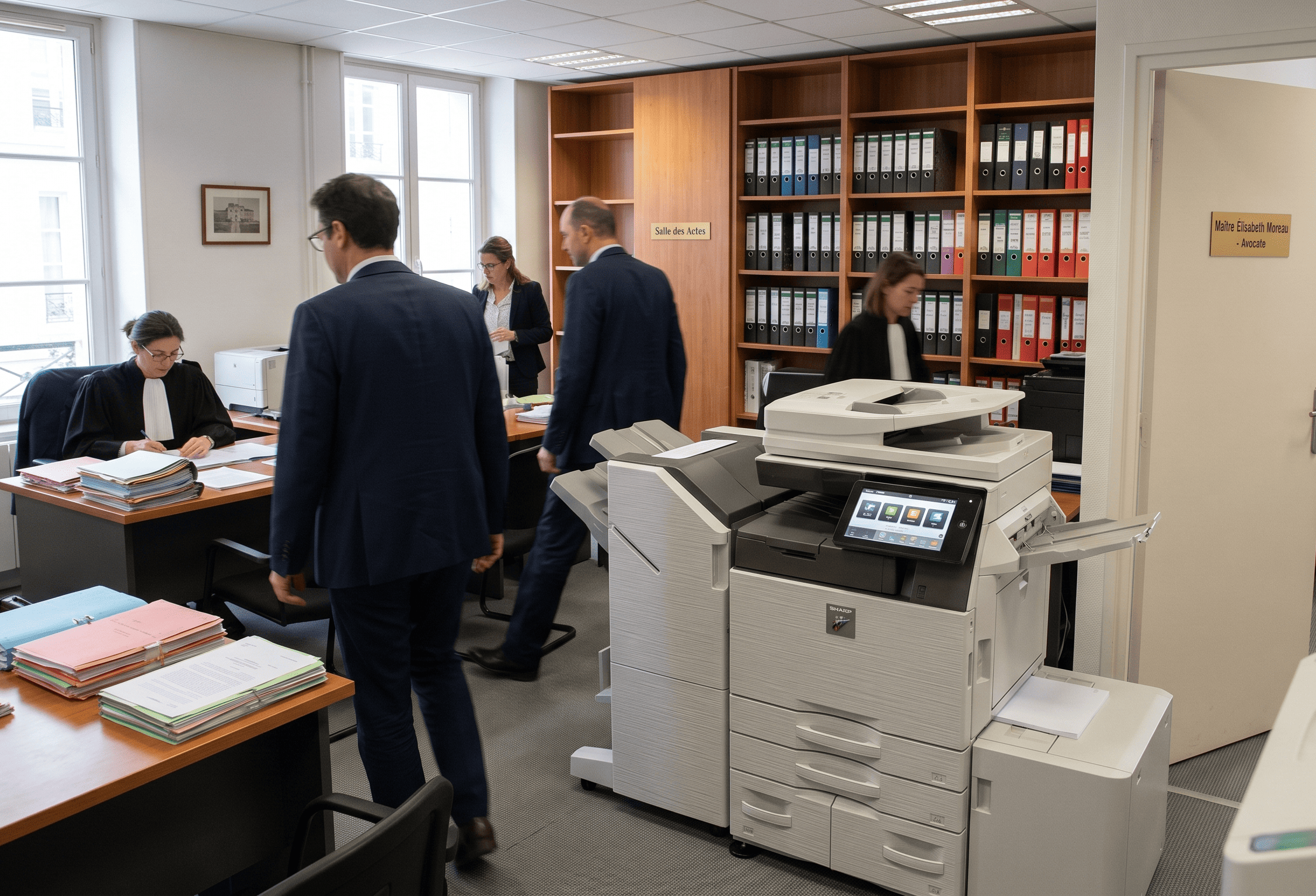 Photocopieur cabinet libéral : ce que notaires, avocats et experts-comptables doivent vérifier avant de signer